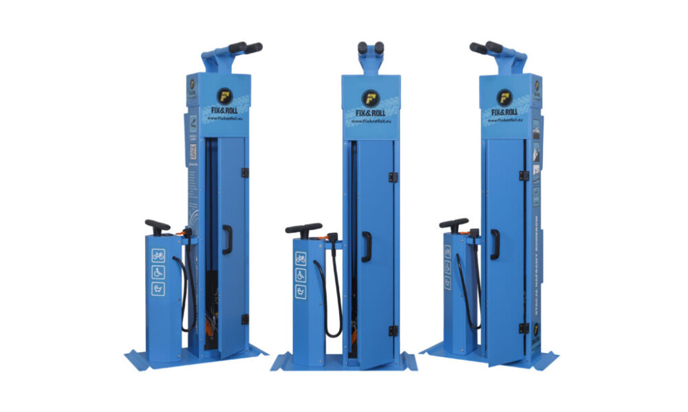 Fix And Roll E-Boost z drzwiczkami Ligth Blue (2)